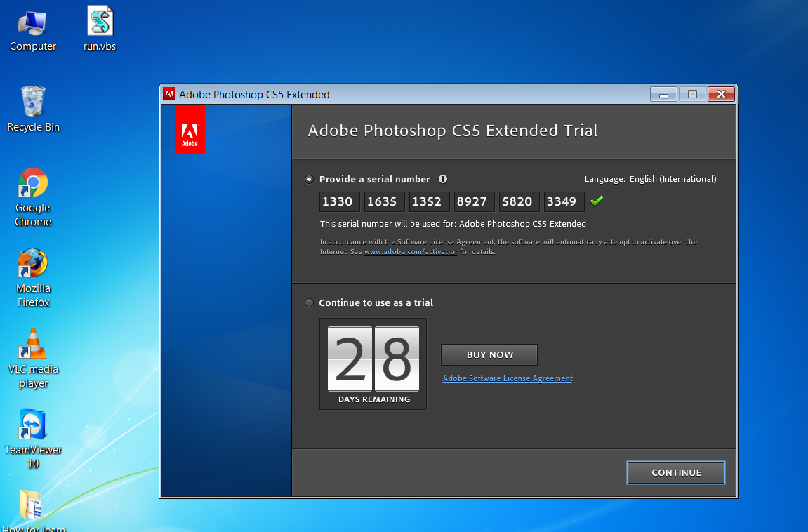 adobe photoshop cs5 activation code